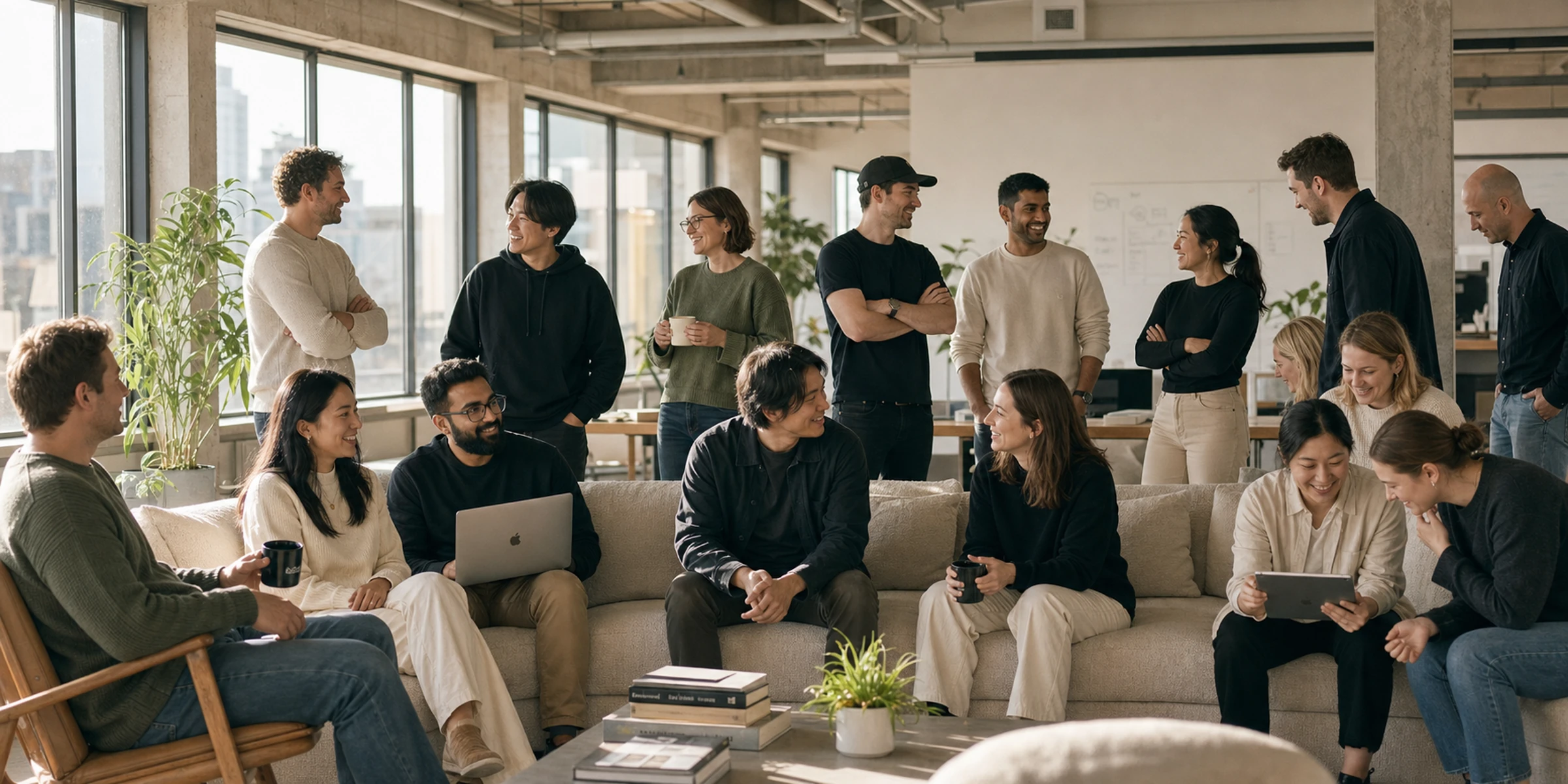 GrowthFlowLine team in the office